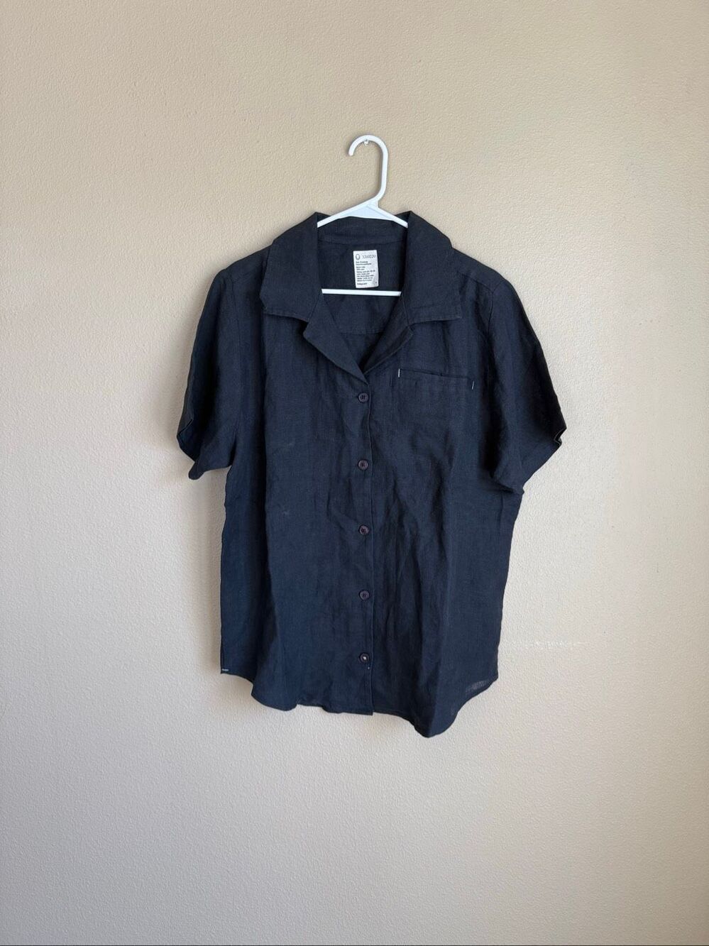 For Days 100% Linen Button Down Shirt